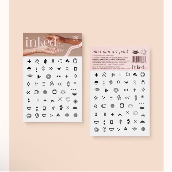 5 for $25! Inked by Dani Mod Nail Art Tattoos - Picture 2 of 4